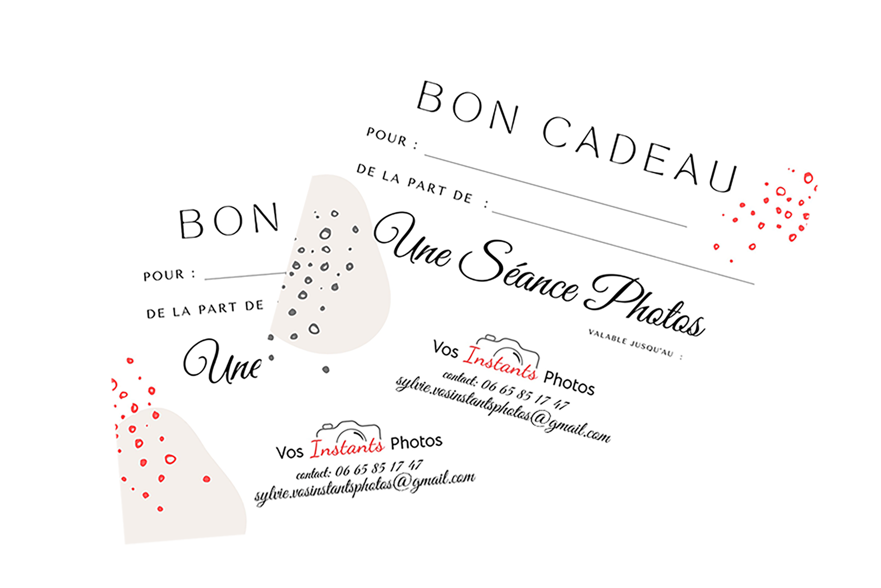 Montage Bon cadeau